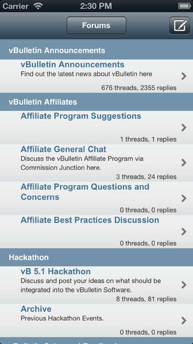 TYP901 Forum screenshot 3