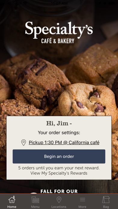 How to cancel & delete Specialty’s Café & Bakery from iphone & ipad 1