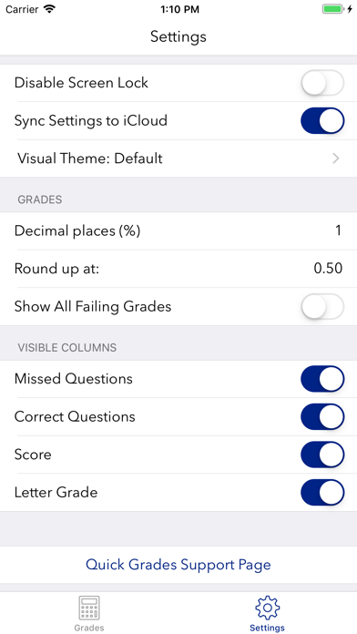 How to cancel & delete Quick Grades from iphone & ipad 2