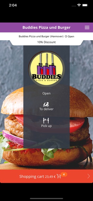 Buddies Pizza und Burger(圖1)-速報App