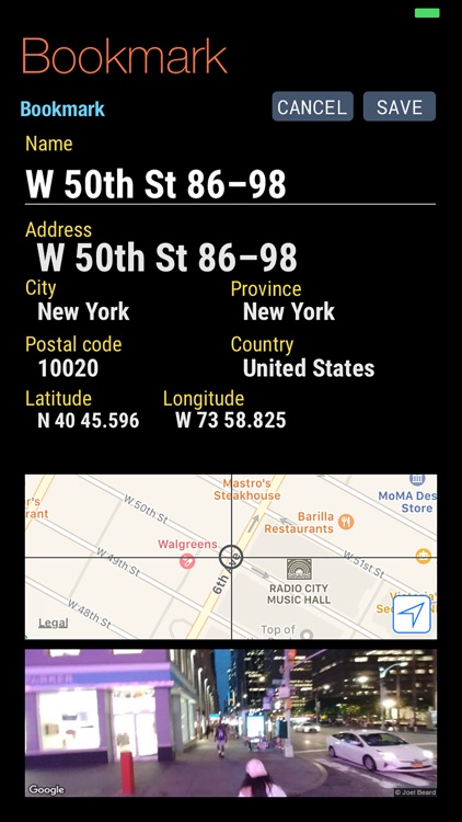 Quickgets Geo: geodata widgets screenshot-6