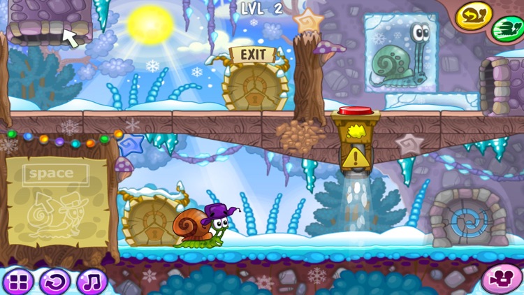 Snail Bob 6 Winter Story screenshot-3