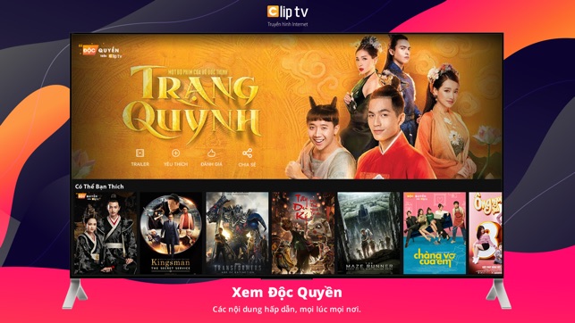 Clip TV – Truyền hình internet