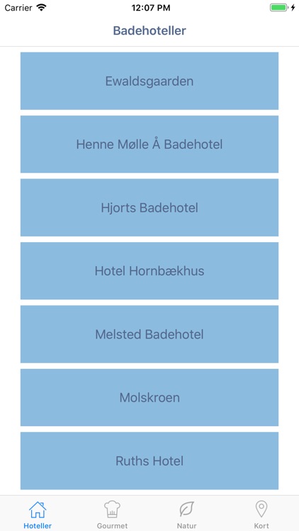 Bath hotels in Denmark