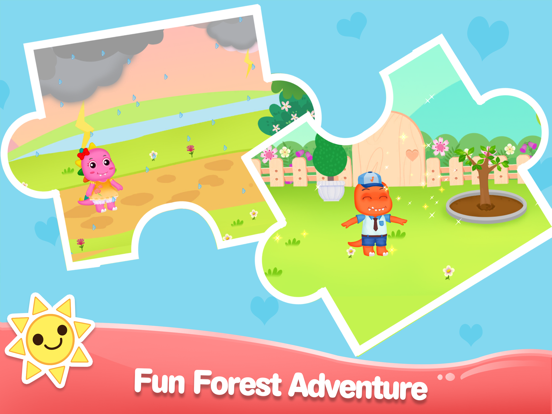 Dinosaur Forest Season Games screenshot 2
