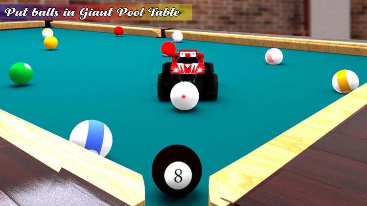 Pool Ball Games: Monster Truck