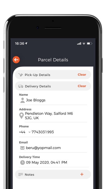 beru -Send & track parcel live