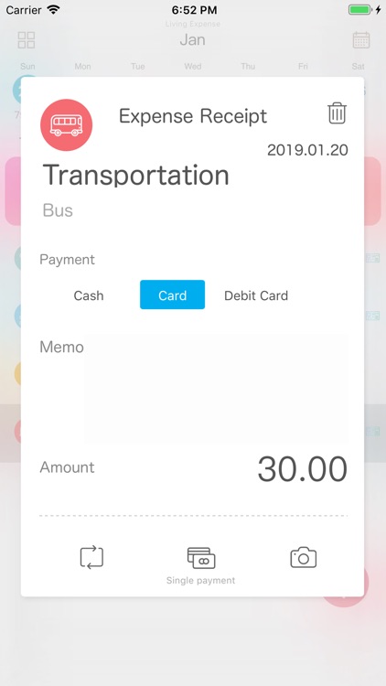 Weple Wallet - Easy BudgetBook screenshot-5
