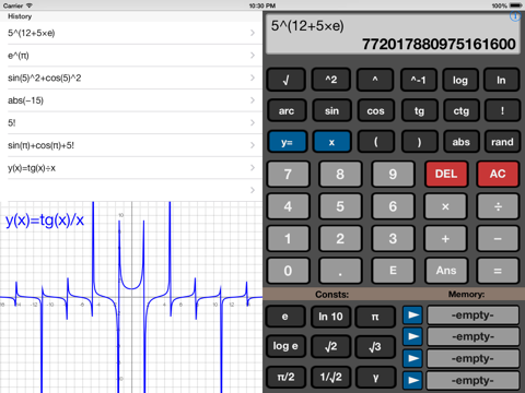 Scientific Calculator+ HD - náhled