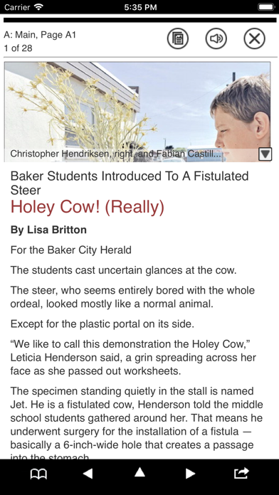 Baker City Herald E-Edition screenshot 2