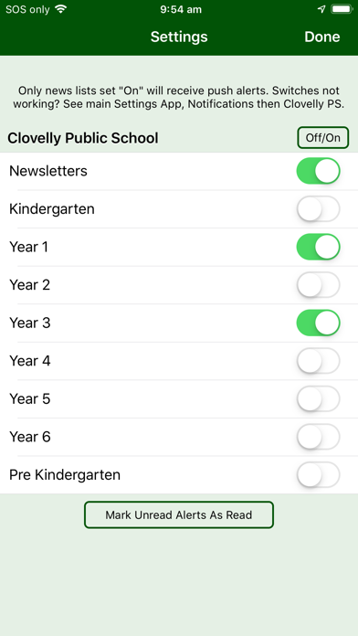 How to cancel & delete Clovelly Public School - Enews from iphone & ipad 3