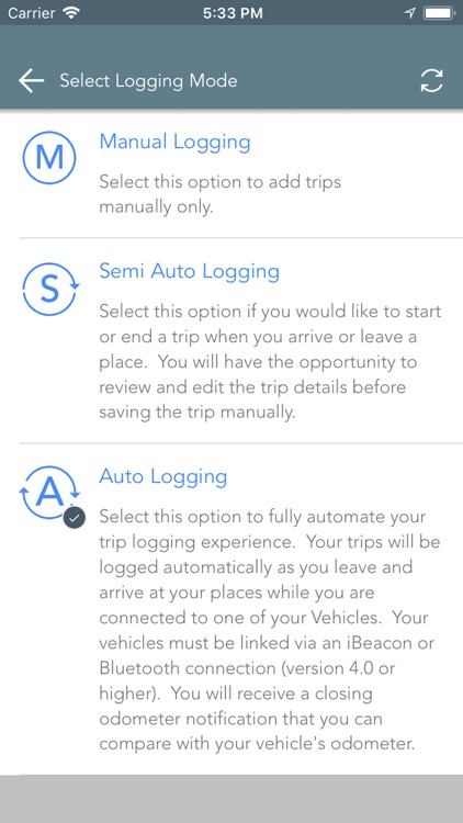 Trip Logbook