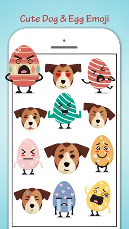 Game screenshot Egg Loving Dogs Emoji hack