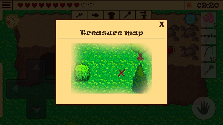 Survival RPG: Lost treasure 2d screenshot-3