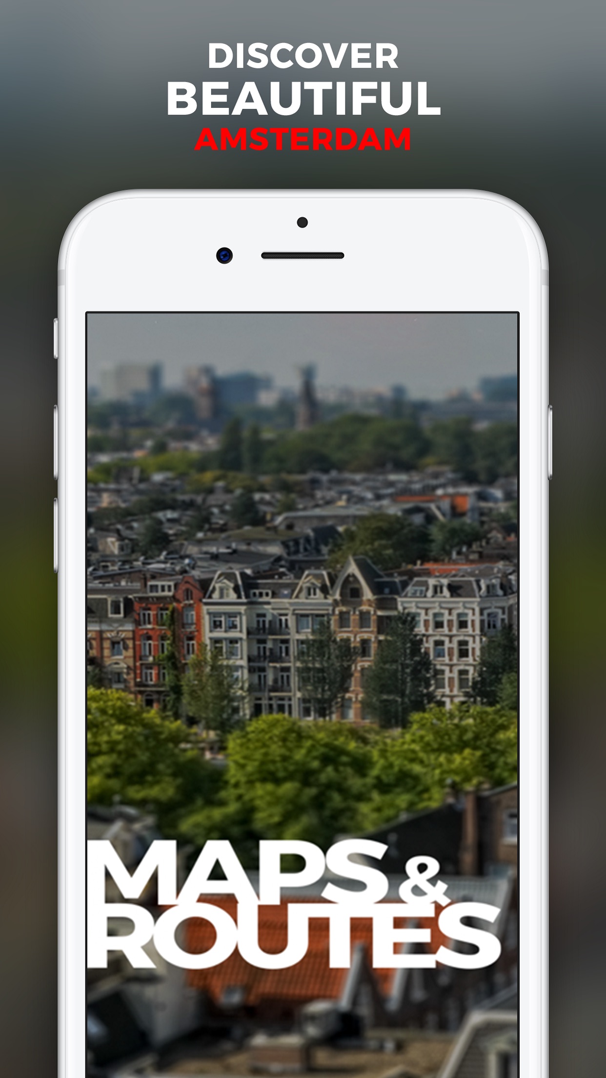 Screenshot do app Amsterdam Maps & Routes