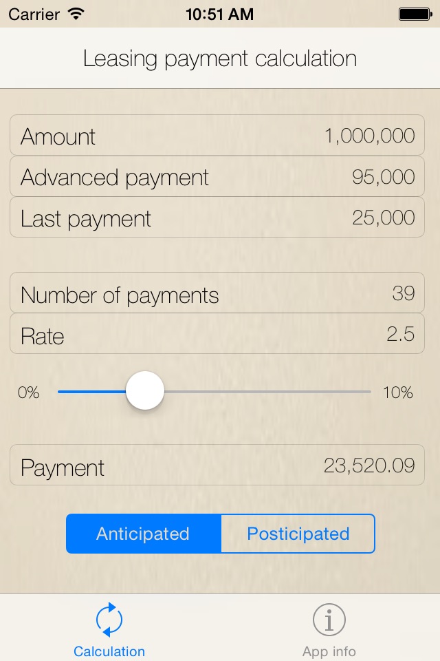 Leasing Calculators screenshot 2