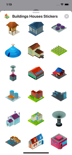 Buildings Houses Stickers(圖1)-速報App