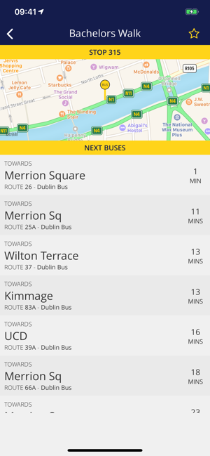 Nexbus Dublin(圖3)-速報App