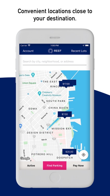 REEF Mobile: Parking Made Easy