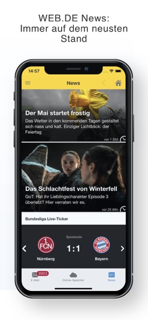 WEB.DE Mail & Cloud(圖5)-速報App