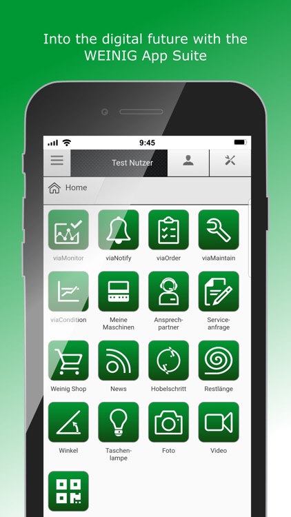 WEINIG App Suite 20