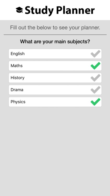 Scroll Study Planner