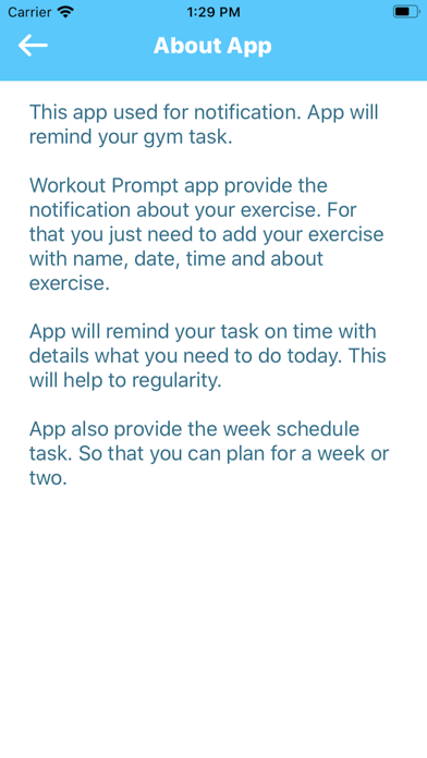 Workout Prompt screenshot 2