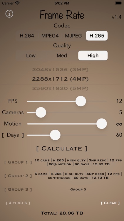 Frame Rate