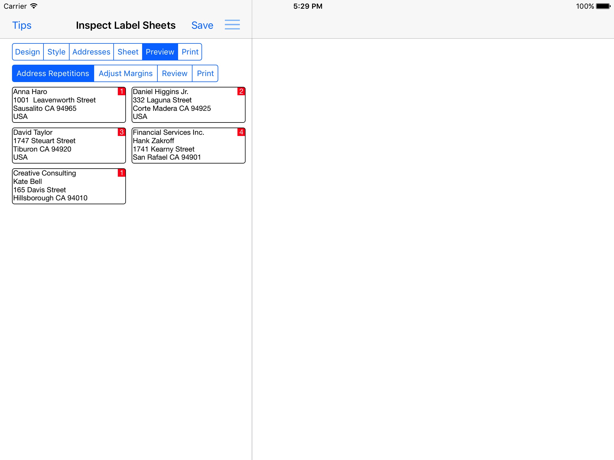 Address Label Creator screenshot 4