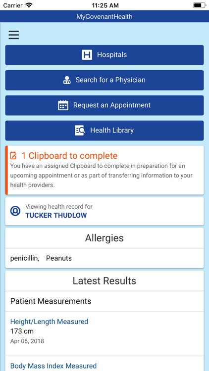 MyCovenantHealth