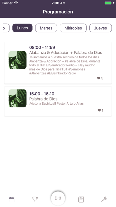 EL SEMBRADOR RADIO screenshot 3