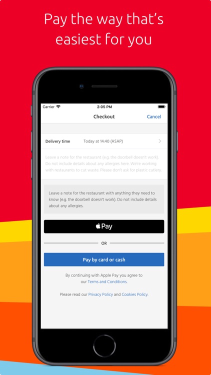 Just Eat: food delivery screenshot-4