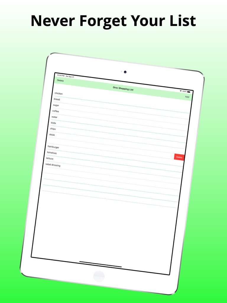 【图】EZ Grocery Shopping List App(截图3)