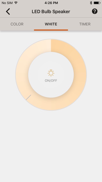 LED Bulb Speaker Application screenshot-4