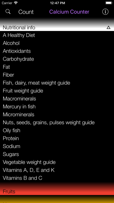 How to cancel & delete Calcium Counter and Tracker for Healthy Food Diets from iphone & ipad 2