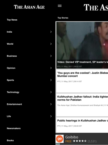 The Asian Age for iPhone/iPad - náhled