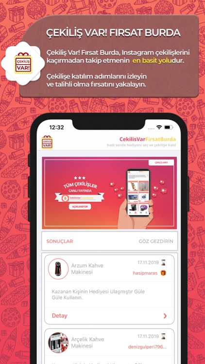 Çekiliş Var! Fırsat Burda