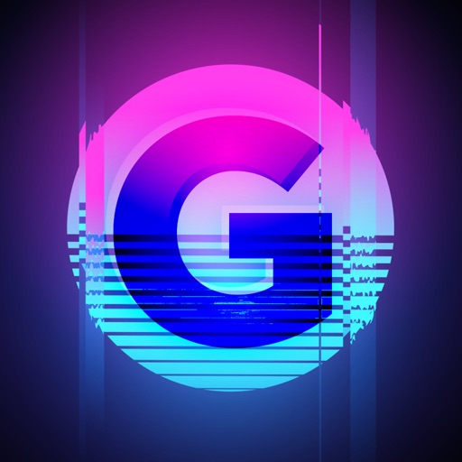 Glitch Video- Aesthetic Effect Icon