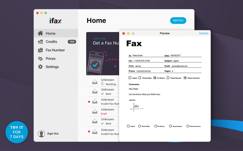 download free fax software for mac