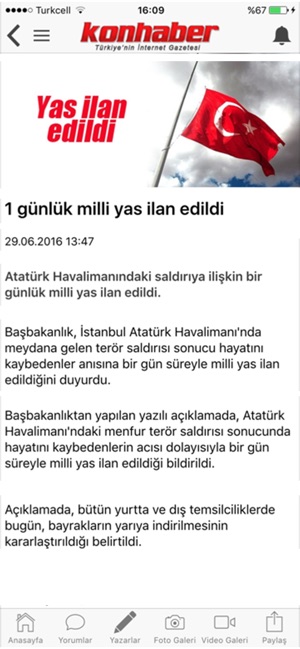 Konhaber Türkiye'nin Gazetesi(圖3)-速報App