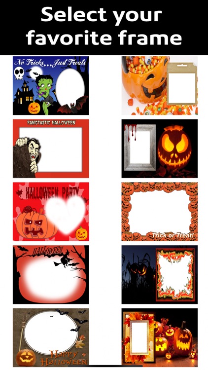 Halloween Photo Frames Deluxe