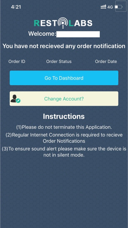 Online Order Notifier