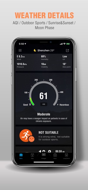 Amber Weather AQI Forecast