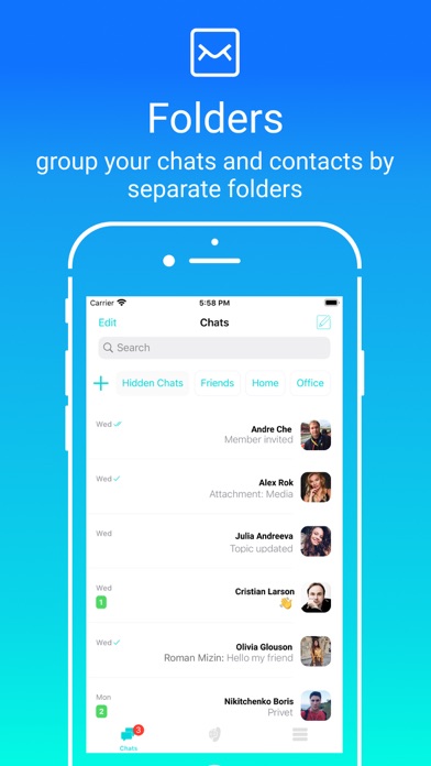 TOP TALK Messenger screenshot 3