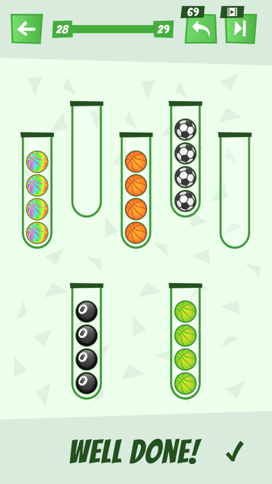 Sorty Ball Color Puzzle Game screenshot 3