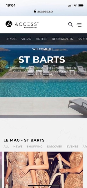 ACCESS St Barths Monaco Geneva