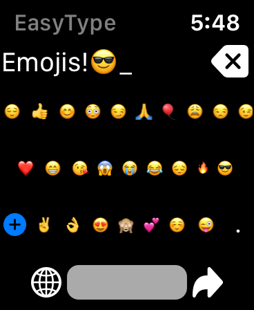 Screenshot #5 for EasyType Keyboard for Watch