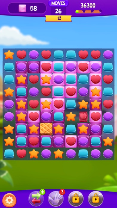 Gummy Wonderland - Match 3 screenshot 4