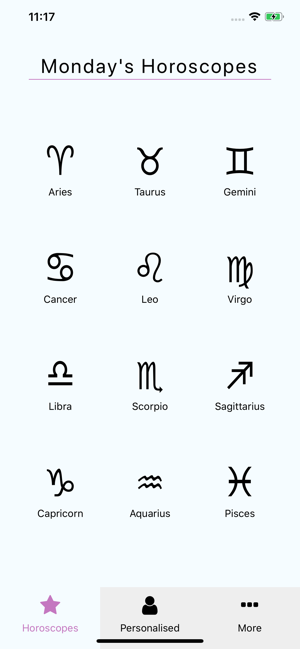 Personalized Horoscopes