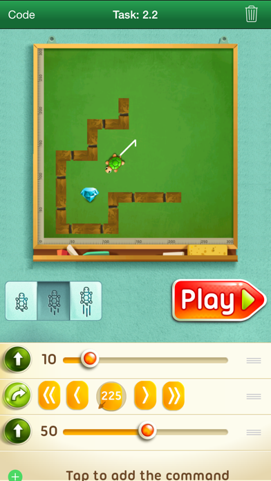 How to cancel & delete Move the Turtle. Learn to code from iphone & ipad 2